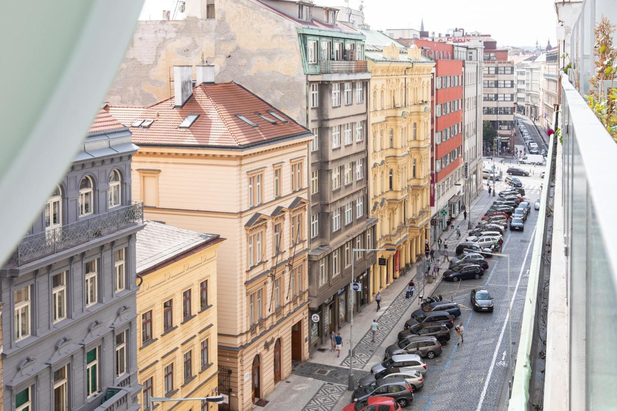 Jt'S Apartments Opletalova Str. Prag Exteriör bild